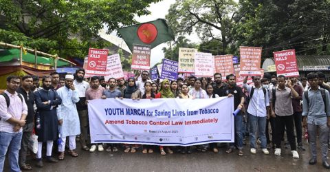 তামাক নিয়ন্ত্রণ আইনের খসড়া সংশোধনী দ্রুত পাসের দাবি