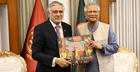 প্রধান উপদেষ্টার সঙ্গে পাকিস্তানের পররাষ্ট্রমন্ত্রীর সাক্ষাৎ