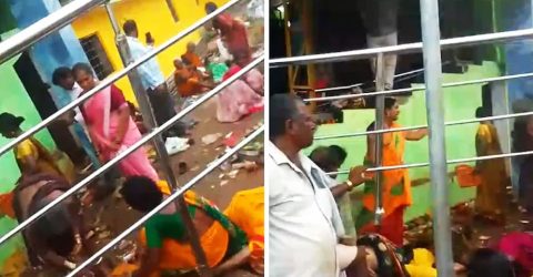 ভারতে মন্দিরে পদদলিত হয়ে ৯ জনের প্রাণহানি