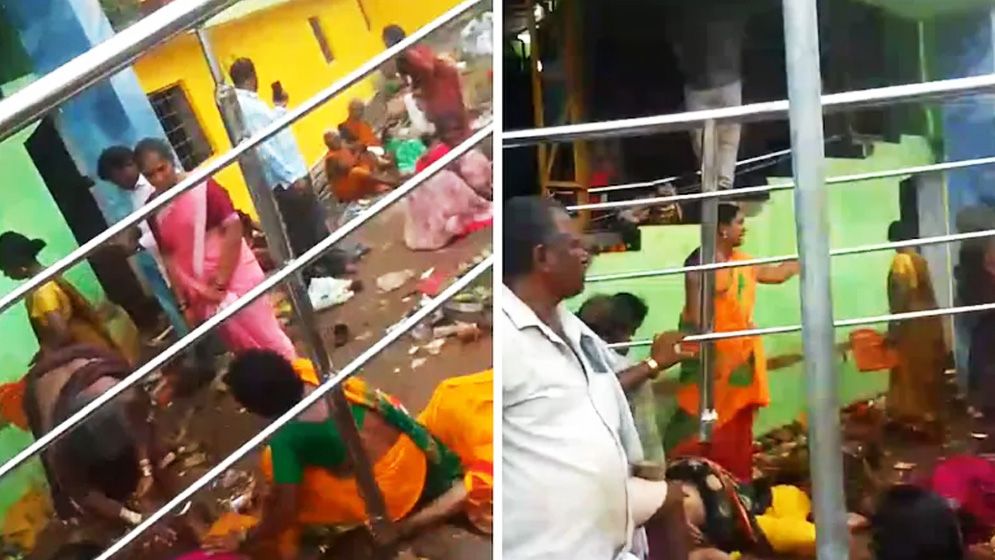 ভারতে মন্দিরে পদদলিত হয়ে ৯ জনের প্রাণহানি